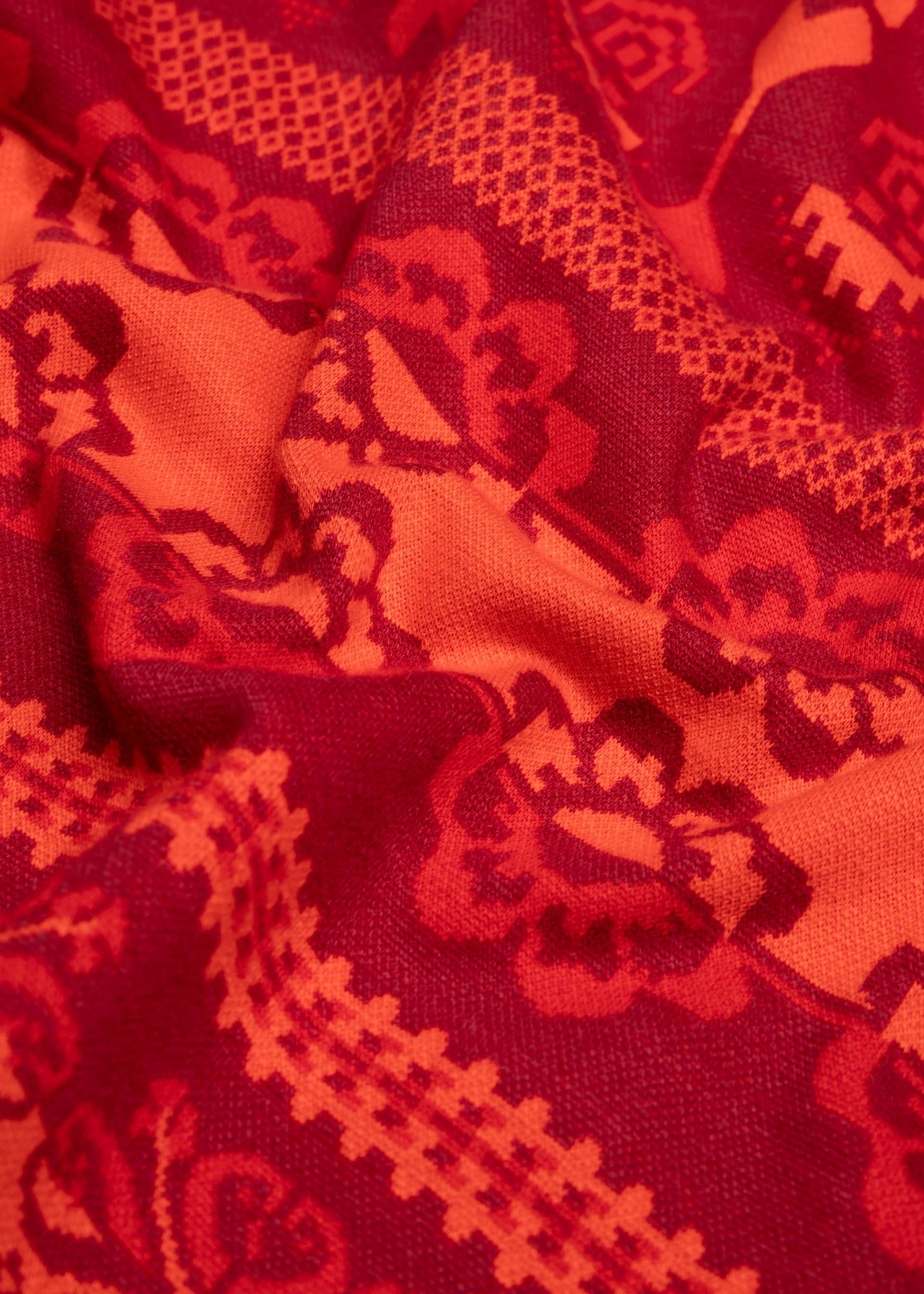 Herbstkleid Oh so Oslo, aprés glam red, Kleider, Braun