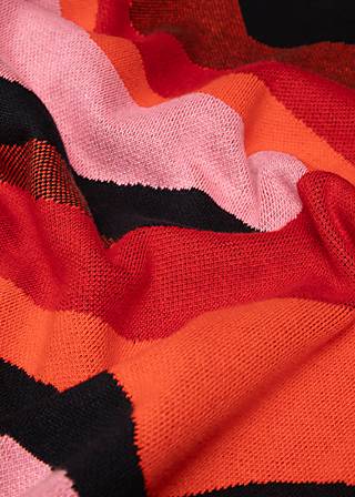 Strickpullover Cosy Storyteller, autumn wave, Strickpullover, Schwarz