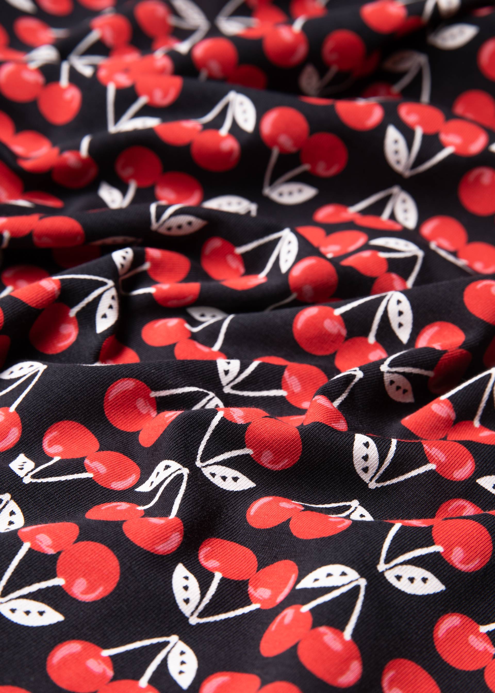 Jerseyshirt D'un Cœur Léger, cherry kiss, Shirts, Schwarz