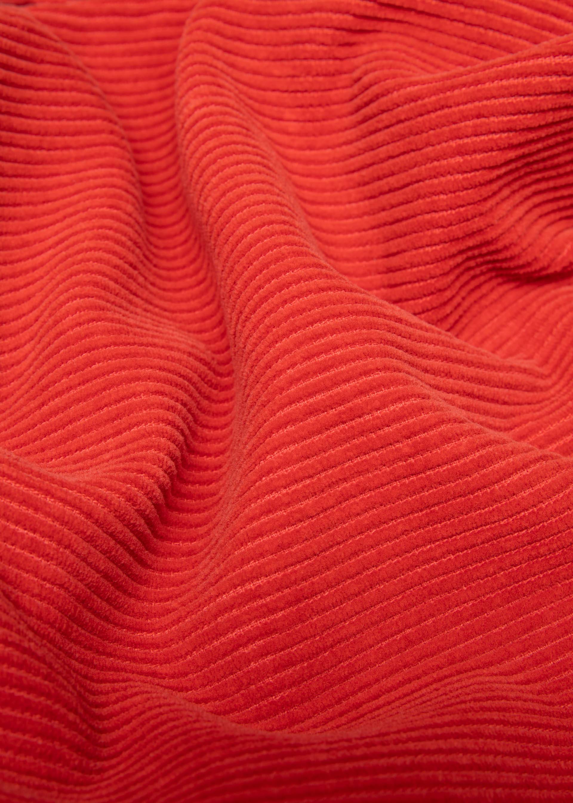 Cordhose High Waist Olotte, folkloric iconic red, Hosen, Rot