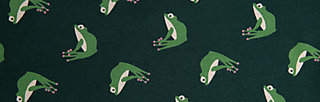 Baumwoll-Leggings lovely legs, franny frog, Leggings, Grün
