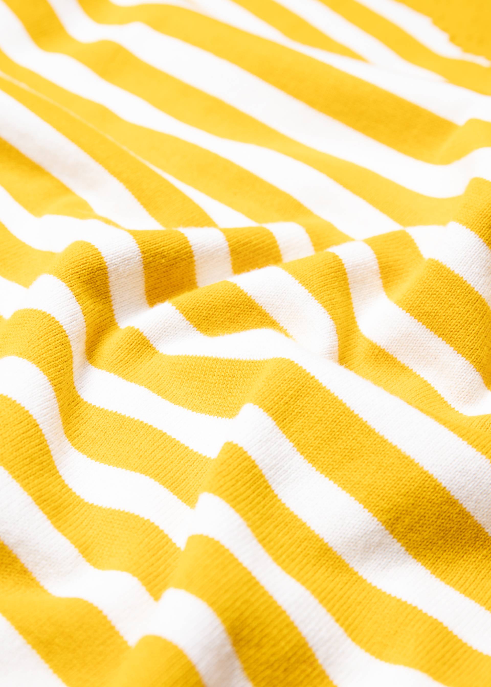 Strickoberteil New Wave Pinup, inky yellow stripe, Shirts, Gelb