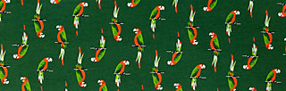 Sommerkleid flamingo bingo, parrot parody, Kleider, Grün