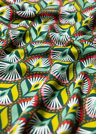 Jerseyshirt Fly Little Bird, peacock feather, Shirts, Grün