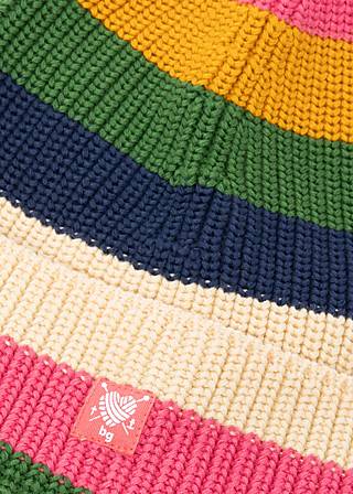 Strickmütze Beanie Queen, rainbow unicorn hat, Accessoires, Rosa