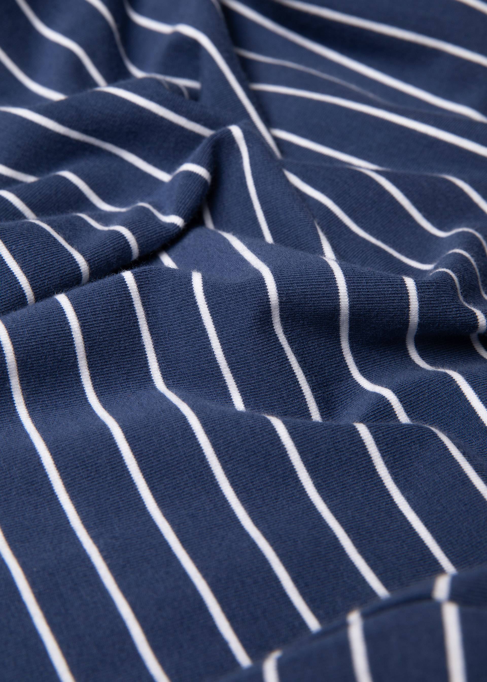T-Shirt Vintage Heart, romantic feelings stripes, Tops, Blue