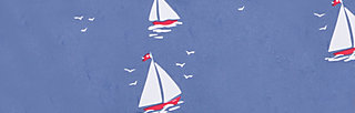 love is all around, sail the sea, Accessoires, Blue
