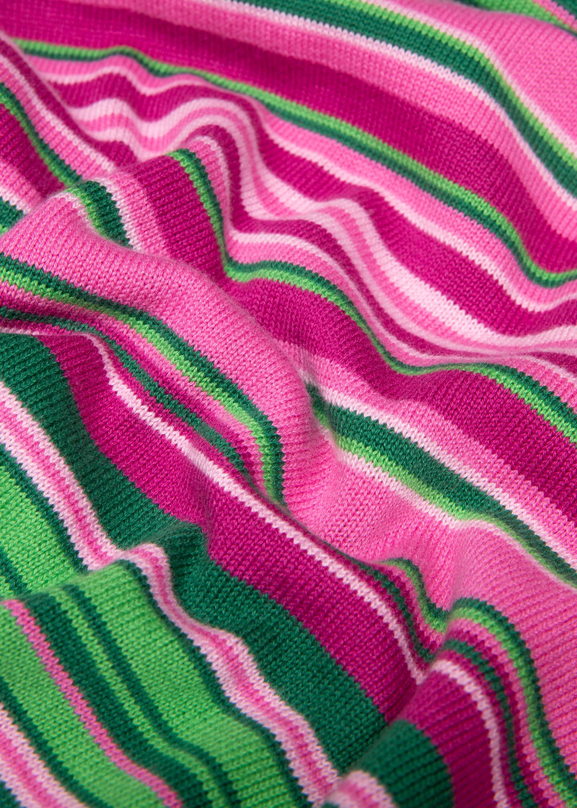 Strickpullover Marvellous Minds, soft lotus stripe, Strickpullover, Grün