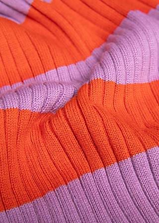 Rollkragenpullover Jazz & Chill Out, stripe of desire lilac, Strickpullover, Lila