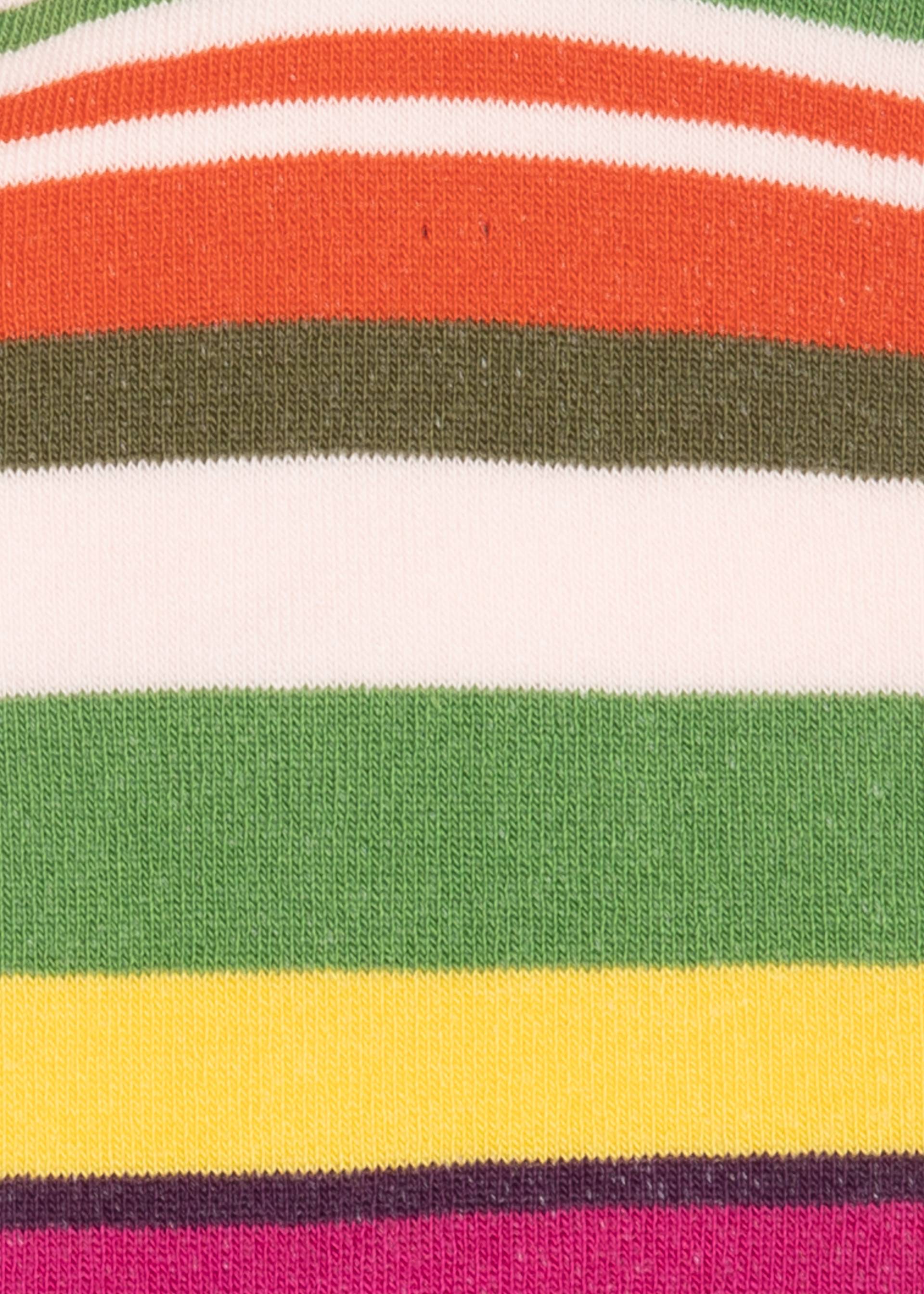 Baumwollsocken Sensational Steps, summer stripes, Socken, Rosa
