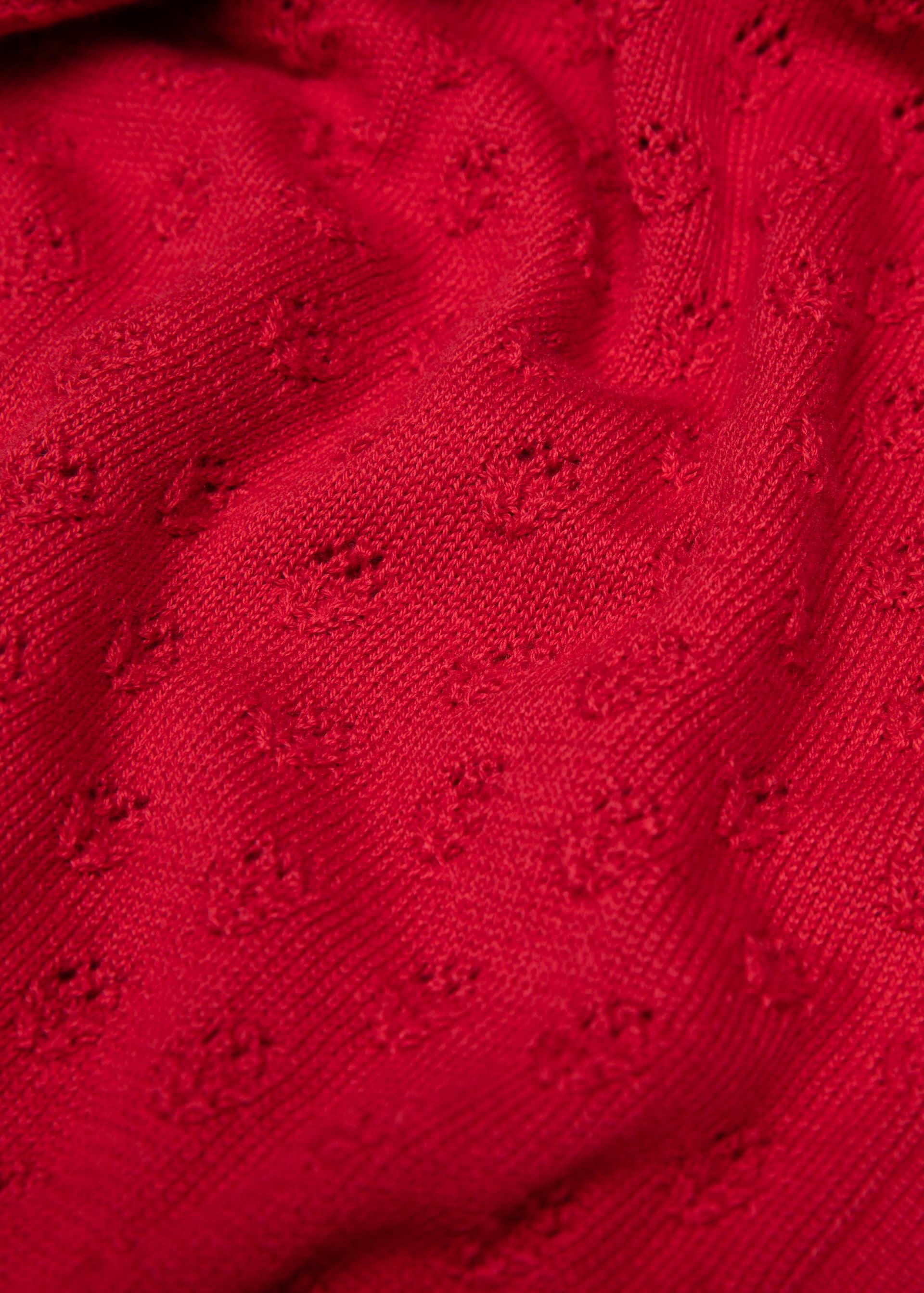 Cardigan Sweet Petite, tasty cherry knit, Cardigans, Rot