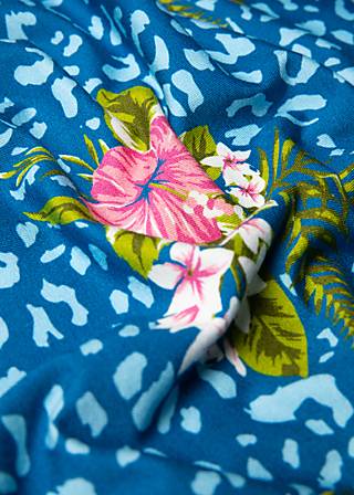Tunic Fly Little Bird Long, tropical hibiscus leo, Dresses, Blue