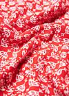 Freizeitkleid Mod a Hula Button, vintage red flower tapestry, Kleider, Rot