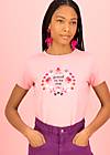 T-Shirt Message Tee, empowerment shirt, Shirts, Rosa