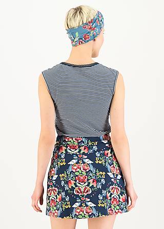 Minirock Molto Bene, bird wedding, R&ouml;cke, Blau