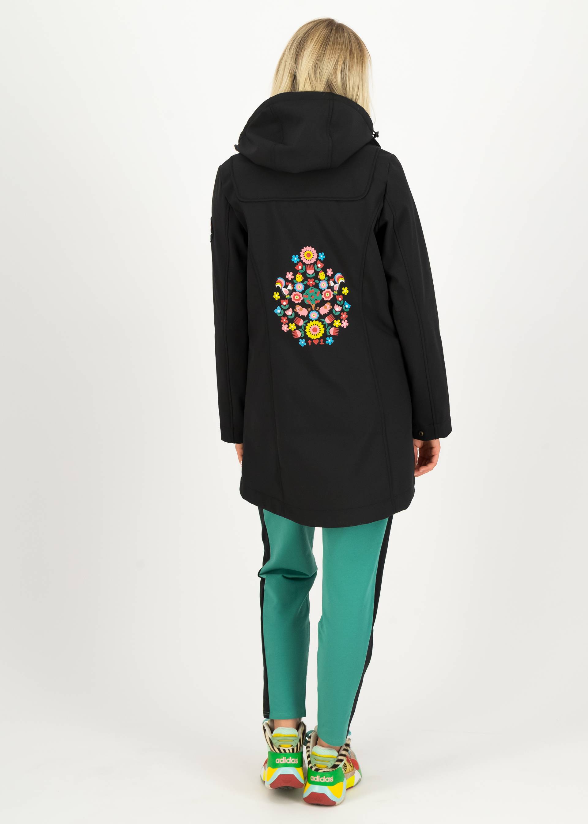 Softshelljacke Wild Weather, cattle black, Jacken & Mäntel, Schwarz