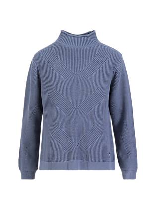 Knitted Jumper Braid up your Life, softly blue, Knitted Jumpers, Blue