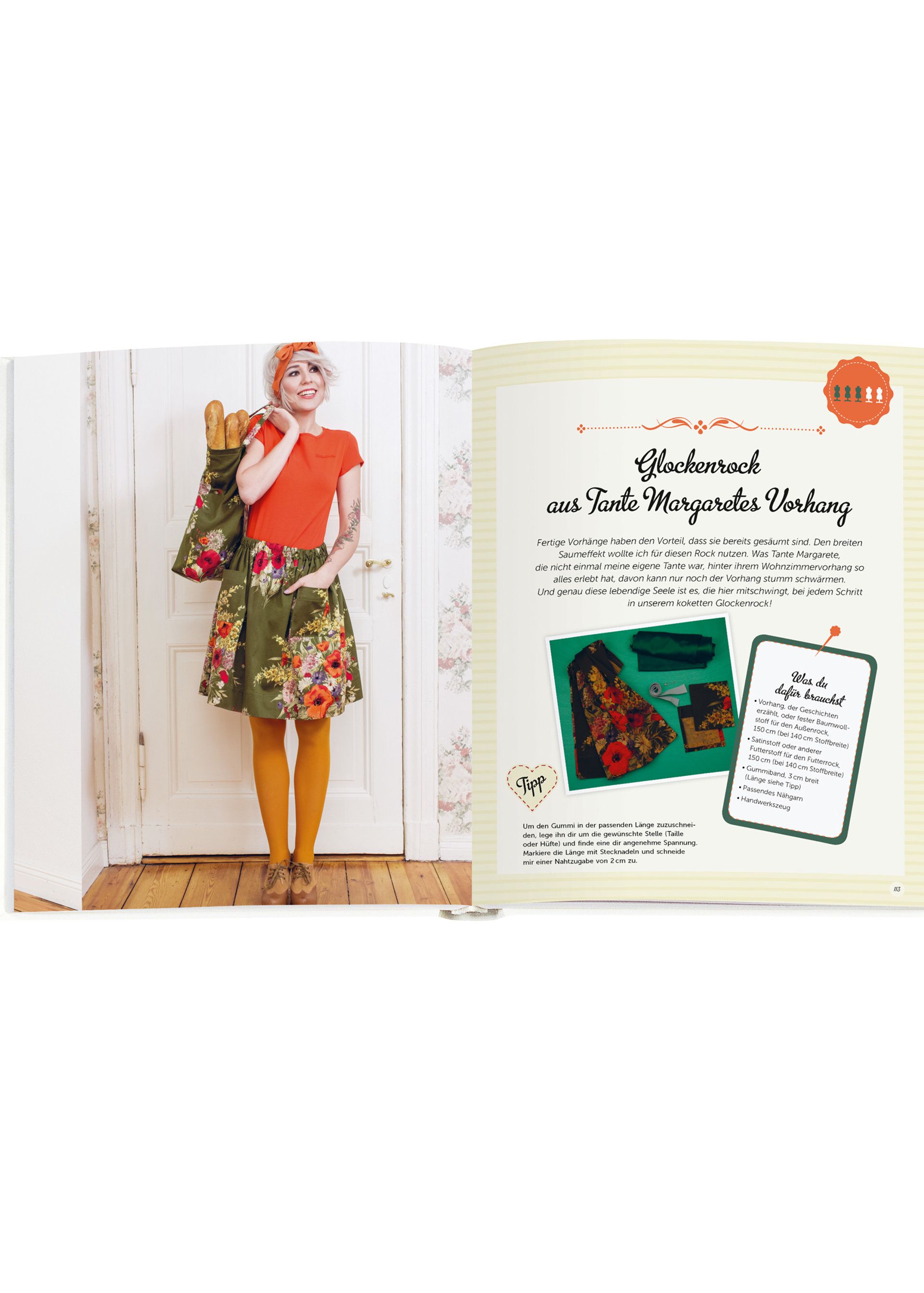 Sewing Book nähen macht glücklich, original, Accessoires, Blue