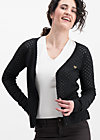 logo loving heart cardy, black hay, Knitted Jumpers & Cardigans, Black