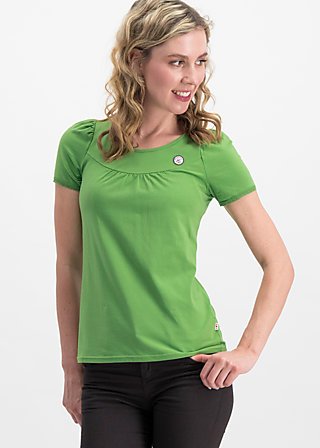 logo shortsleeve leisure  uni, green light, Shirts, Grün