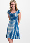 logo stripe dress, free stripe, Dresses, Blue