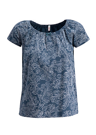 T-Shirt luscious love, fluffy feather, Shirts, Blau