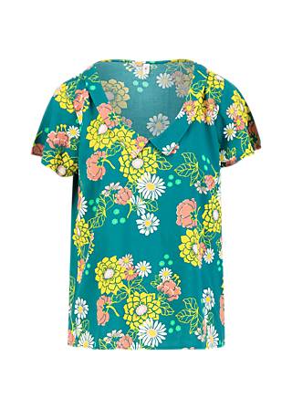 Sommerbluse Feed the Birds, eternal flower dance, Blusen & Tuniken, Grün