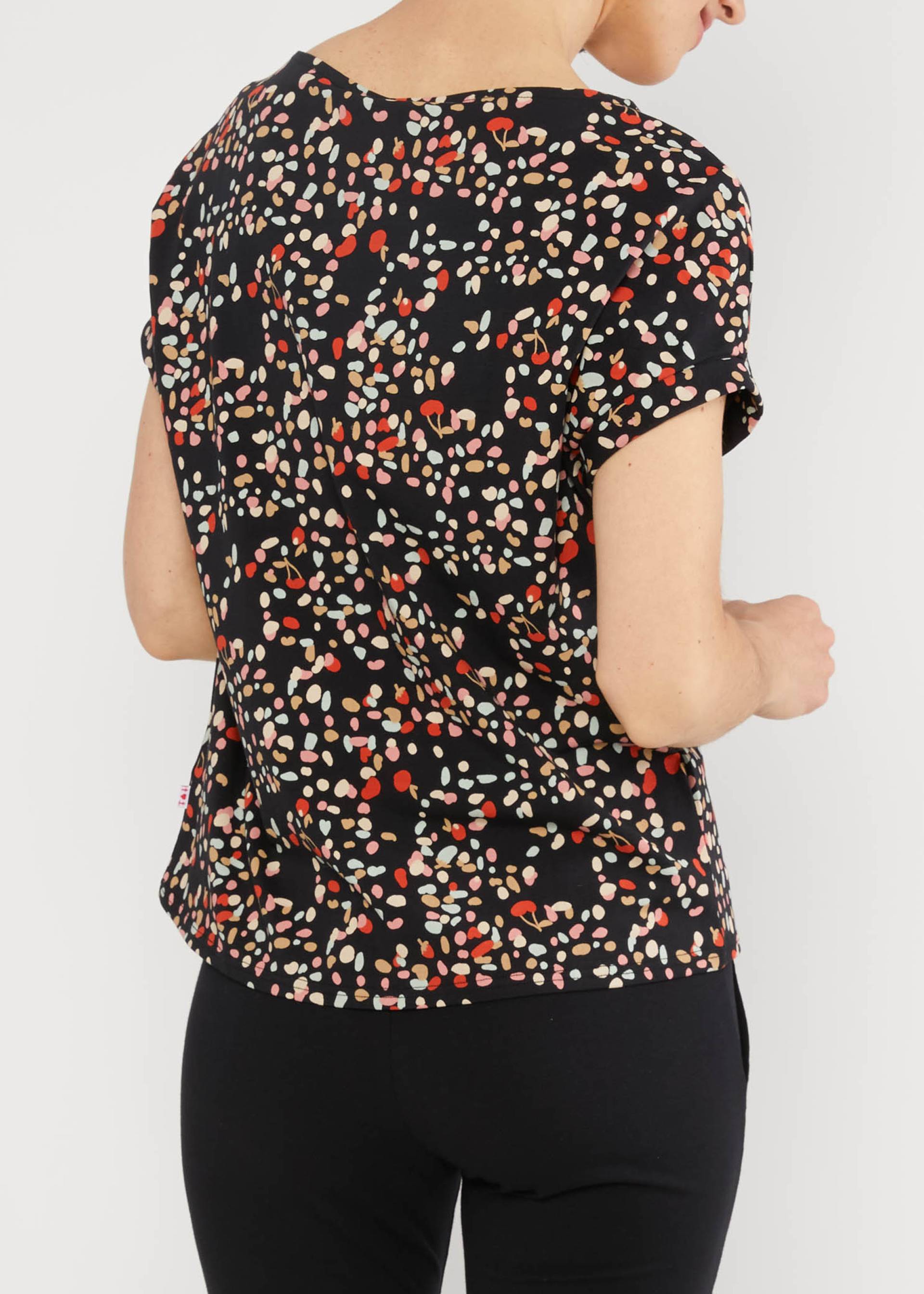 Jerseyshirt Glow and Grow, summer night cutie-pie, Shirts, Schwarz