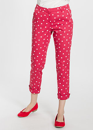 pantalon d'amour , belle mama, Trousers, Red