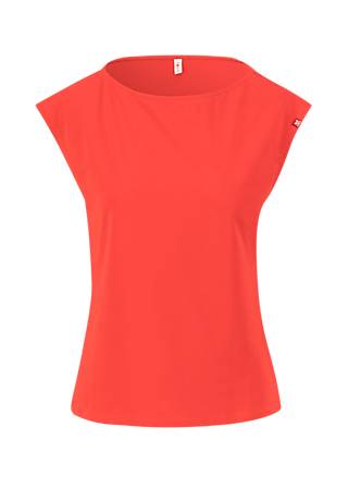 Jersey Top Boxy Babe, love is in the air red, Tops, Red