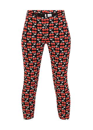 Capri Leggings Cropped Laune Legs, cherry kiss, Leggings, Schwarz
