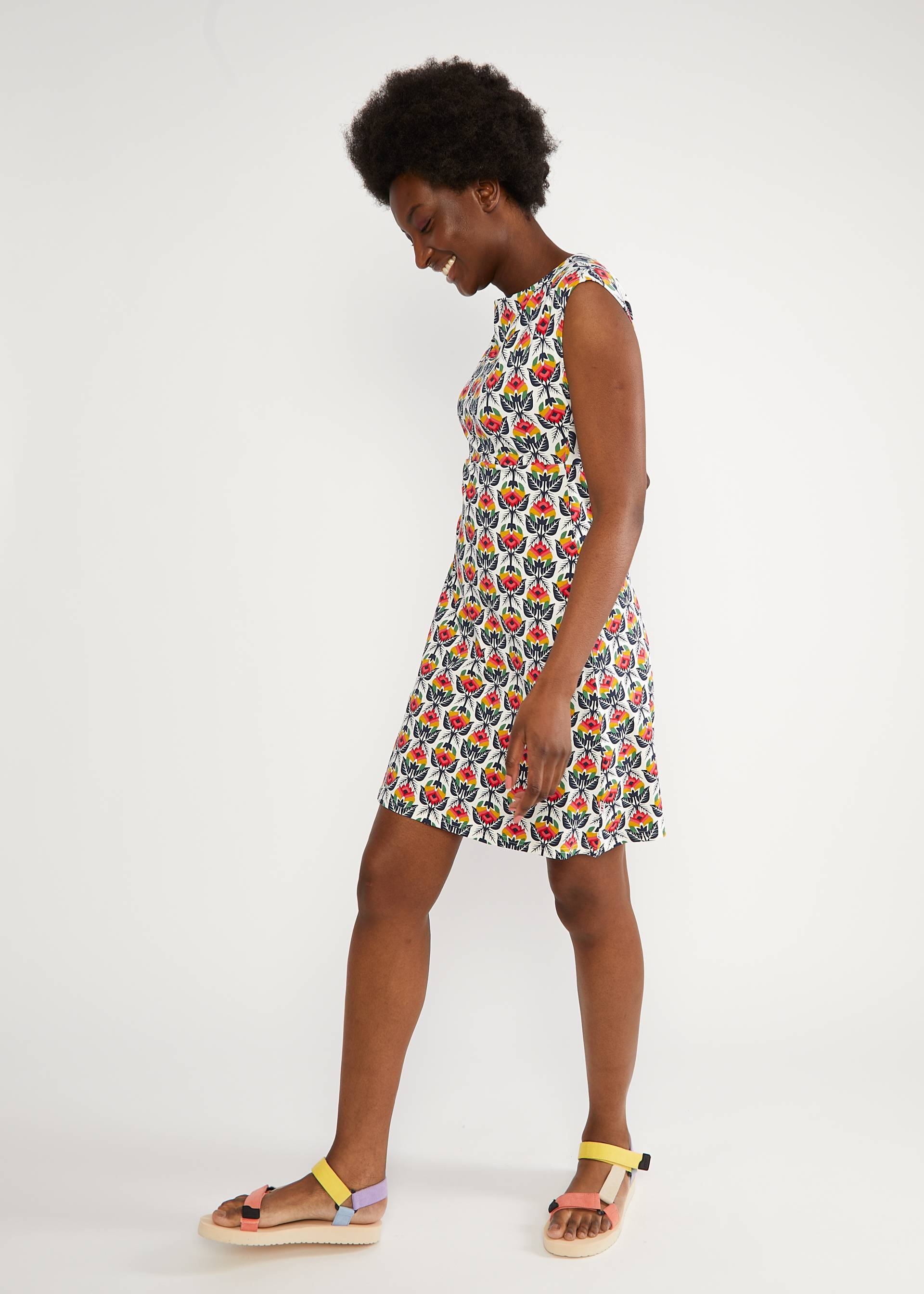 Sommerkleid Hootchy Kootchy Marine, surfing the desert wave, Kleider, Blau