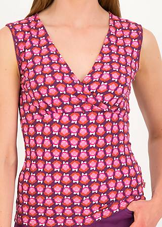 Top Mon Soleil Cache, tiny shiny desert island, Shirts, Lila