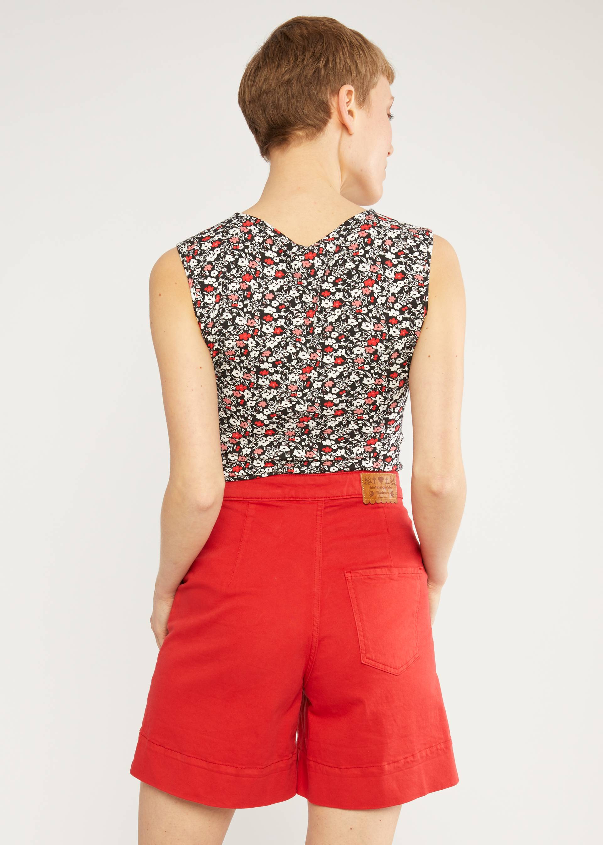 Top Mon Soleil Cache, mini flowerbomb, Shirts, Schwarz