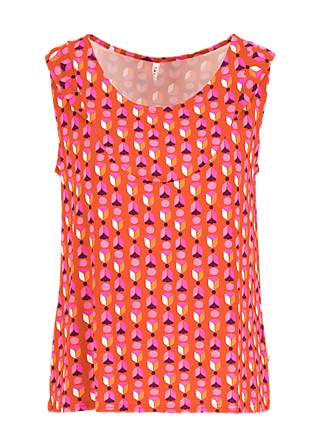 Top Sporty Romance, fluffy desert flower, Shirts, Braun