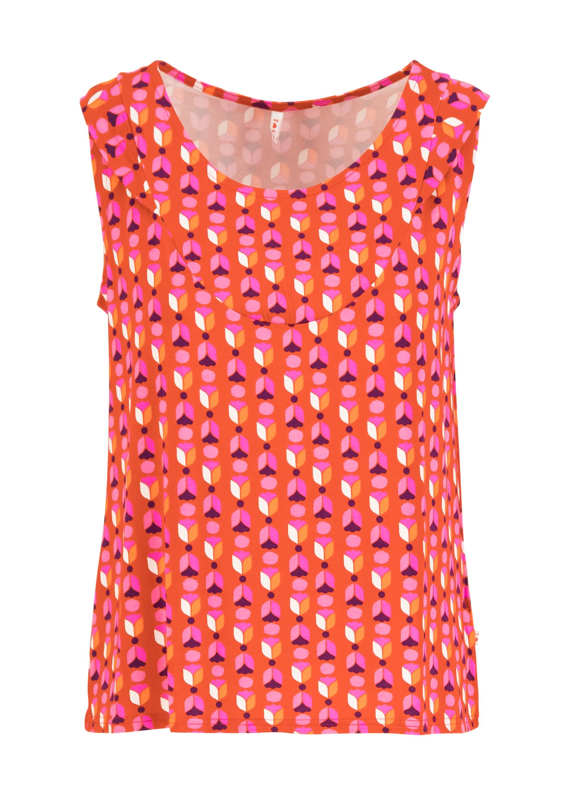 Top Sporty Romance, fluffy desert flower, Shirts, Braun