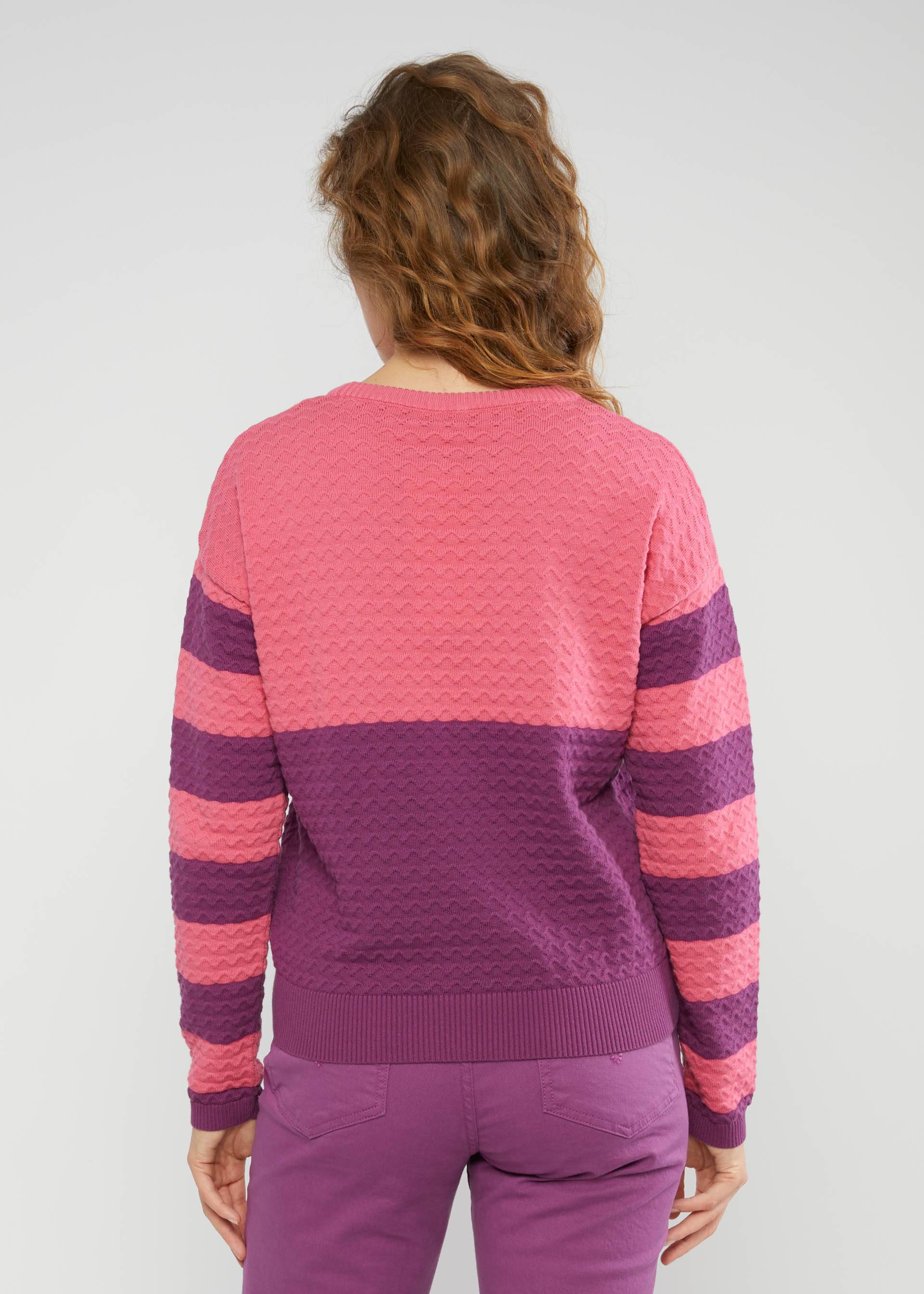 Strickpullover Chic Promenade, cute dove pink knit sleeve, Strickpullover, Rosa