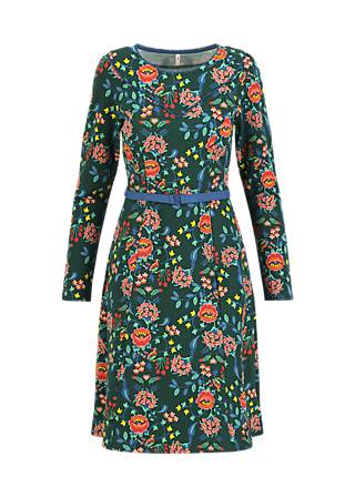 Sweat Dress Home Sweet Folksy, beautiful flower tendrils, Dresses, Green