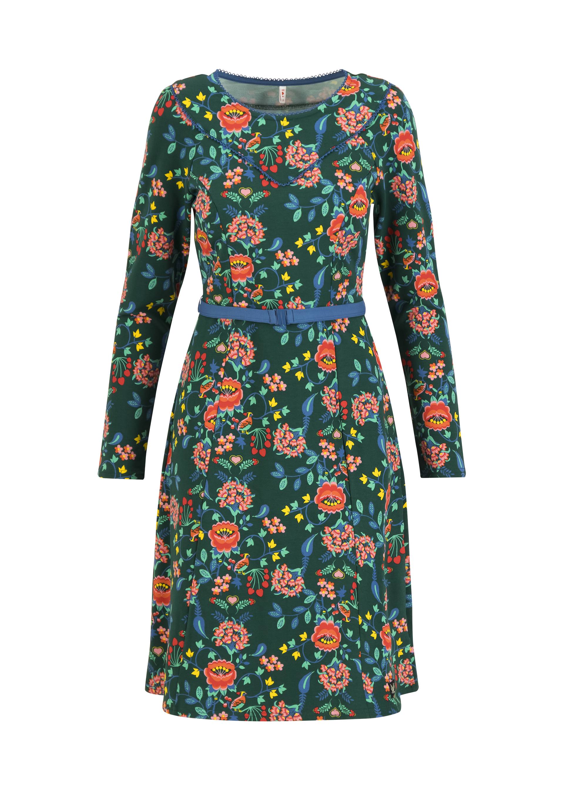 Sweat Dress Home Sweet Folksy, beautiful flower tendrils, Dresses, Green