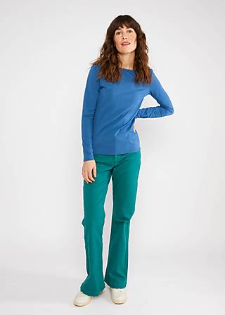 Longsleeve Oh Marine, mountain clouds blue, Shirts, Blau