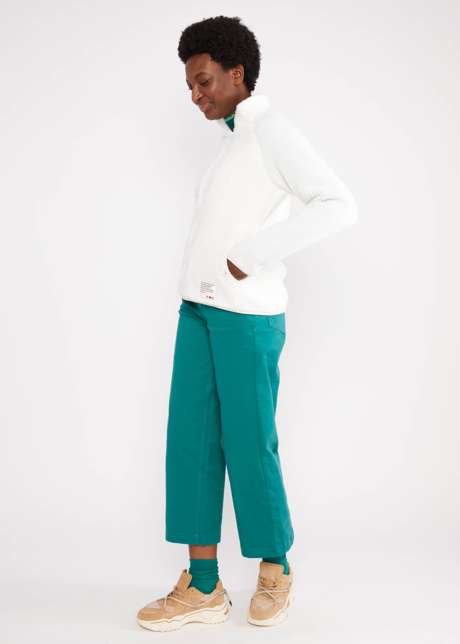 Between Seasons Jacket Smoochy Woods, quilted flower white, Jackets & Coats, White