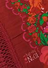 Tuch BG Square No 01, wild berries, Accessoires, Rot