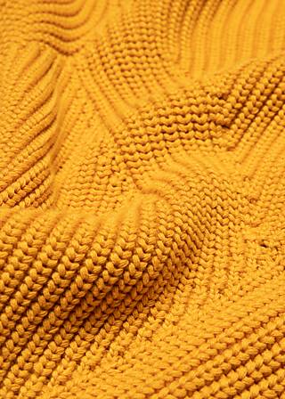 Knitted Jumper Highway to Heaven, jaune dore, Knitted Jumpers & Cardigans, Yellow