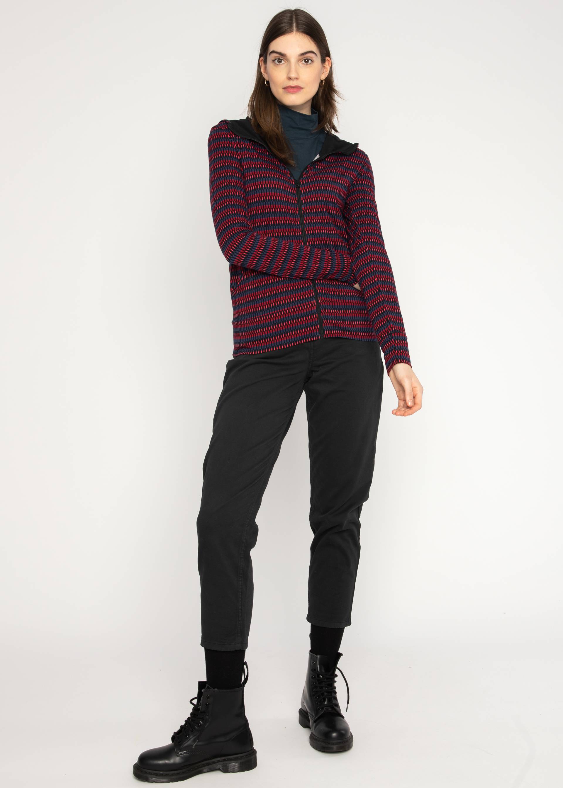 Kapuzenjacke Scuba Duba Zip up, find the enchanted road, Sweatshirts & Hoodies, Schwarz