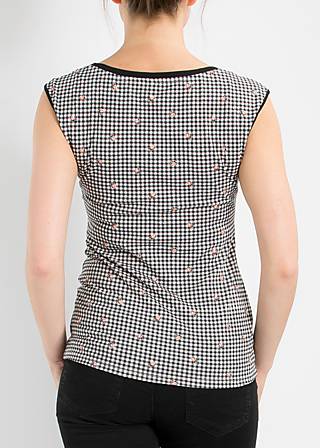 Top décolleté darling top, antoinettes picnic, Shirts, Schwarz