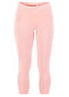 logo 3/4 leggings, simply peach, Leggings, Pink