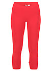 logo 3/4 leggings, simply red, Leggings, Red