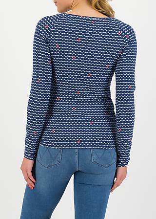 Longsleeve pretty betty, over the ocean, Tops, Blue