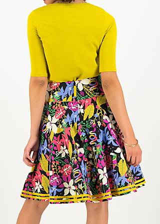 Tellerrock river Island picknick, wild night, Röcke, Schwarz