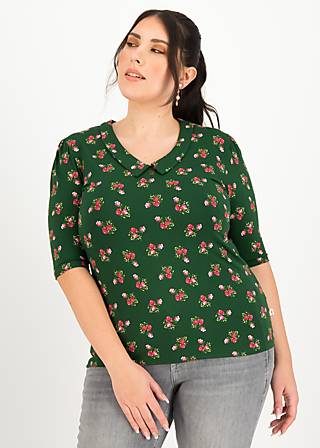 Top garconette, forbidden flowers, Shirts, Green